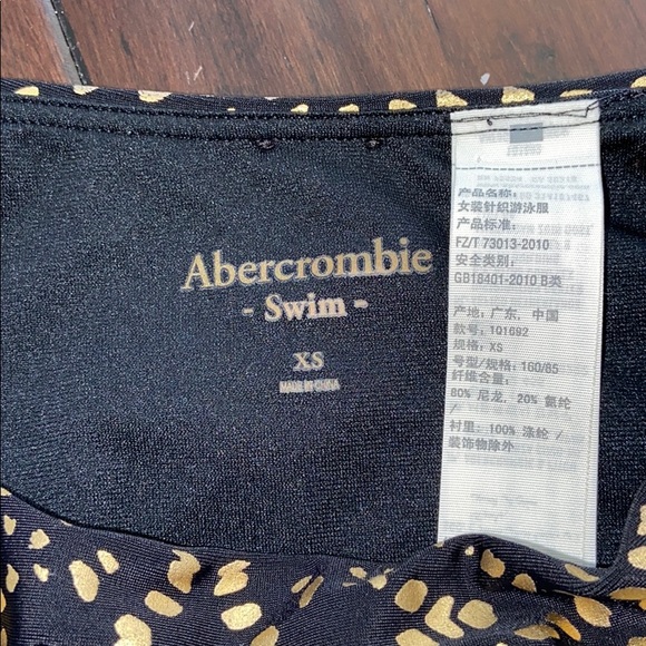 Abercrombie Swim black and gold bikini set - Picture 5 of 6
